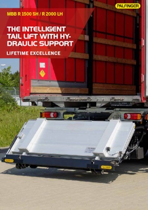 Nakládací plošiny MBB Palfinger MBB R 1500 SH