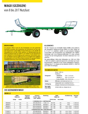 Podvalníky Joskin WAGO-LOADER LTR12000T20