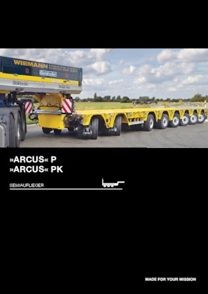 Nízkoložné návěsy Goldhofer ARCUS P