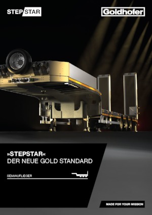 Nízkoložné návěsy Goldhofer STEPSTAR