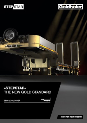 Nízkoložné návěsy Goldhofer STEPSTAR