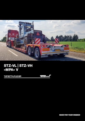 Nízkoložné návěsy Goldhofer STZ-VL