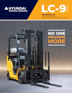 Čelní vysokozdvižné LPG vozíky Hyundai 30LC-9