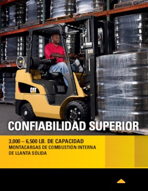 Čelní vysokozdvižné LPG vozíky Caterpillar 2C6500