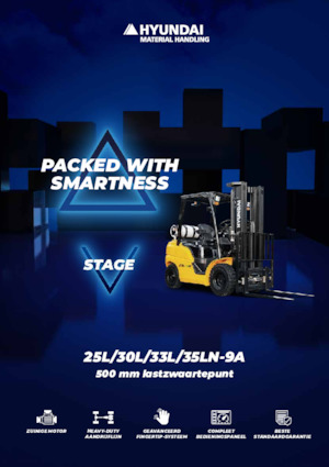 Čelní vysokozdvižné LPG vozíky Hyundai 33L-9A