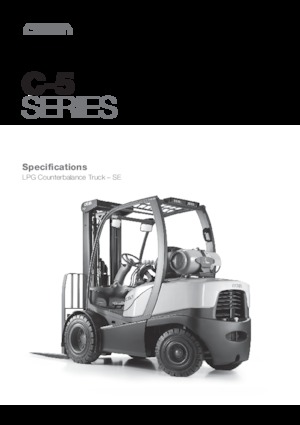 Čelní vysokozdvižné LPG vozíky Crown C-5 1050-2.0