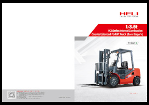 Čelní vysokozdvižné LPG vozíky Heli CPYD20