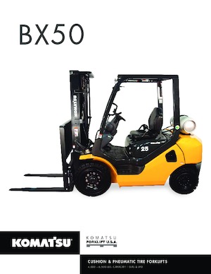 Čelní vysokozdvižné LPG vozíky Komatsu FG30SHT-16