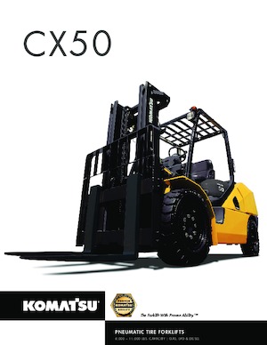 Čelní vysokozdvižné LPG vozíky Komatsu FG50ATU-10