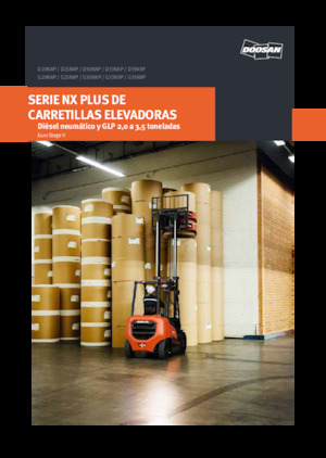 Čelní vysokozdvižné LPG vozíky Doosan G33NX Plus