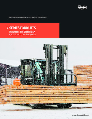 Čelní vysokozdvižné LPG vozíky Doosan G35S-7