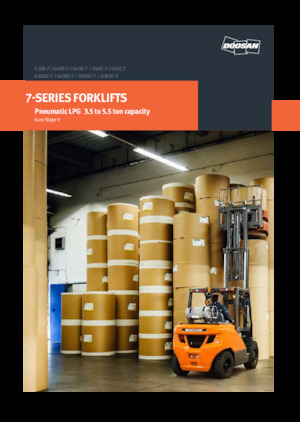 Čelní vysokozdvižné LPG vozíky Doosan G40SC-7