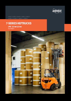 Čelní vysokozdvižné LPG vozíky Doosan G40SC-7