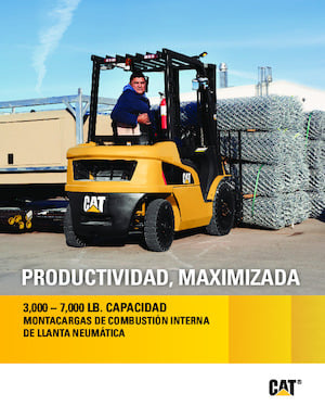 Čelní vysokozdvižné LPG vozíky Caterpillar GP33N