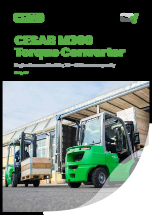 Čelní vysokozdvižné LPG vozíky Cesab M320GV