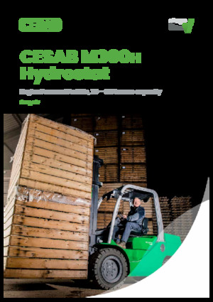 Čelní vysokozdvižné LPG vozíky Cesab M318H-GV