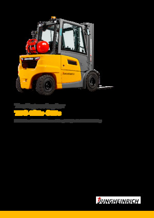 Čelní vysokozdvižné LPG vozíky Jungheinrich TFG S35s 