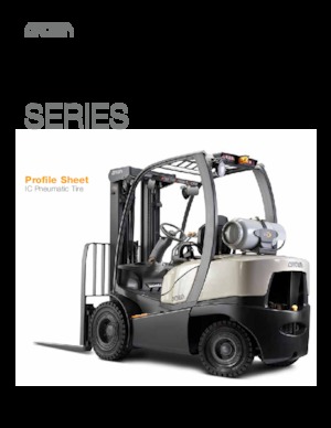 Čelní vysokozdvižné LPG vozíky Crown C5 1050-65