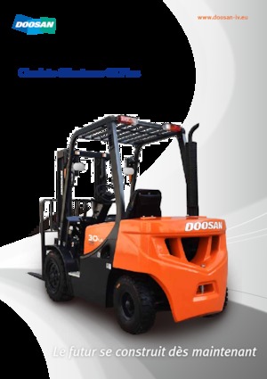 Čelní vysokozdvižné LPG vozíky Doosan G30G Plus