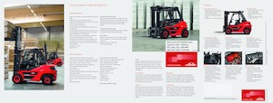 Čelní vysokozdvižné LPG vozíky Linde H 70 T