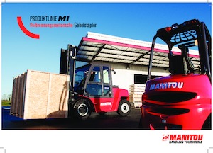 Čelní vysokozdvižné LPG vozíky Manitou MI 50 L G