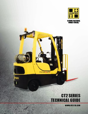Čelní vysokozdvižné LPG vozíky Hyster S50CT2