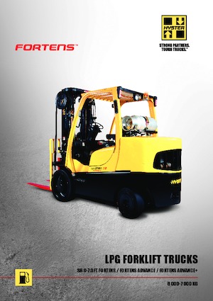 Čelní vysokozdvižné LPG vozíky Hyster S6.0FT