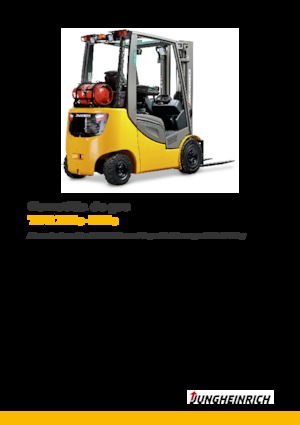 Čelní vysokozdvižné LPG vozíky Jungheinrich TFG 320s