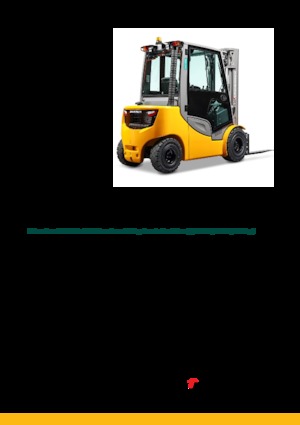 Čelní vysokozdvižné LPG vozíky Jungheinrich TFG 425s