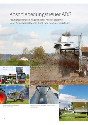 Rozmetadla hnoje Fliegl ADS 120