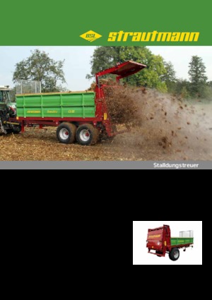 Rozmetadla hnoje Strautmann CS 95