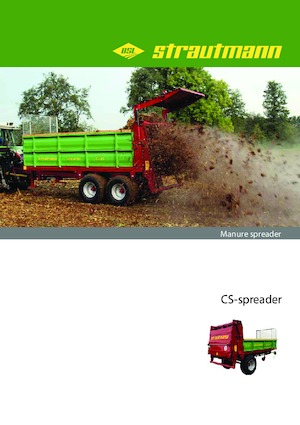 Rozmetadla hnoje Strautmann CS 95