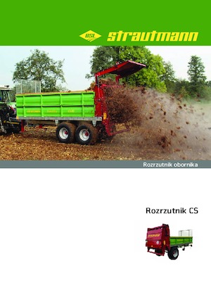 Rozmetadla hnoje Strautmann CS 95