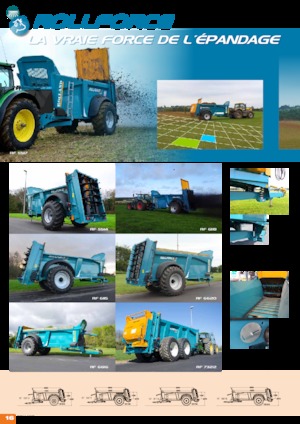 Rozmetadla hnoje Rolland RF 6115