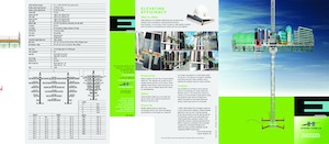 Stožárové šplhací pracovní plošiny Hydro Mobile E-SERIES