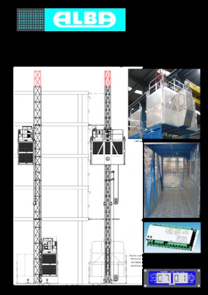 Stavební výtahy Alba EDC 2000-60