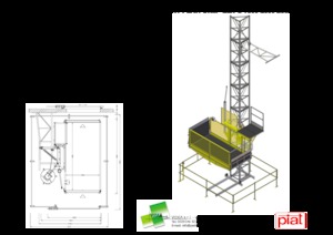 Stavební výtahy Piat EL PC 1500