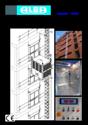 Stavební výtahy Alba EPM-800F
