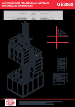 Stavební výtahy Jaso GE2060