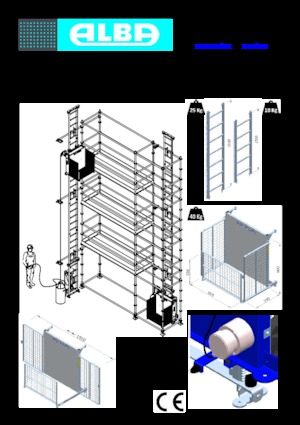 Stavební výtahy Alba MC-250