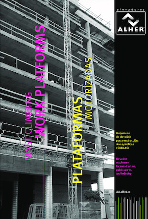 Stožárové šplhací pracovní plošiny Elevadores Alher PM 200