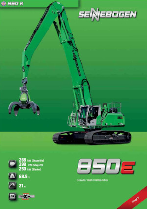Manipulátory s materiálem Sennebogen 835R G Hybrid 