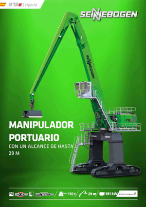 Manipulátory s materiálem Sennebogen 875M E Hybrid  