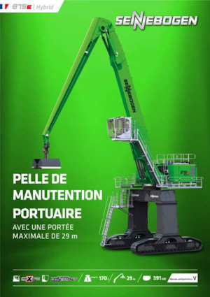 Manipulátory s materiálem Sennebogen 875M E Hybrid  
