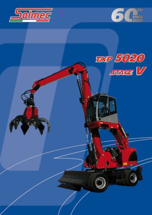Manipulátory s materiálem Solmec EXP 5020