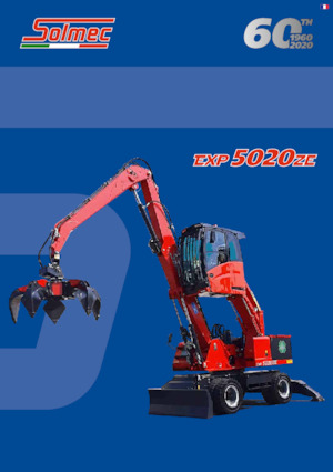 Manipulátory s materiálem Solmec EXP 5020ZE