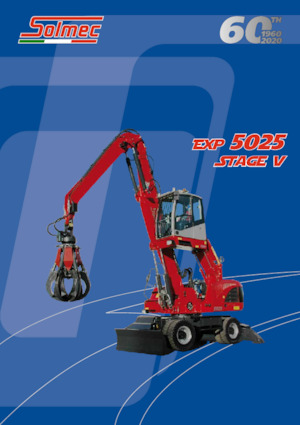 Manipulátory s materiálem Solmec EXP 5025