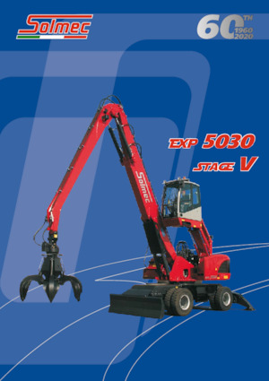 Manipulátory s materiálem Solmec EXP 5030