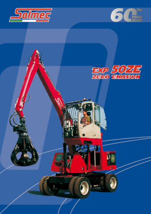 Manipulátory s materiálem Solmec EXP 50ZE