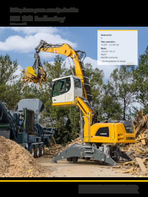 Manipulátory s materiálem Liebherr LH 22 C Industry Litronic